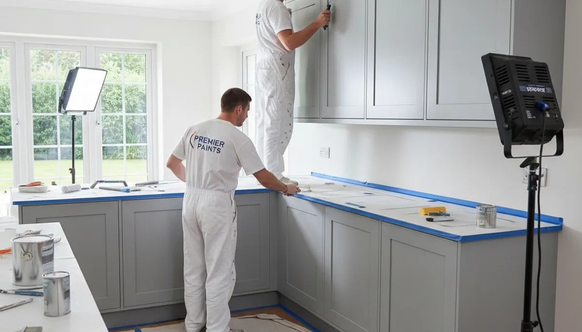 Cabinet painting service in Champaign, IL for durable, updated kitchen finishes
