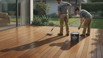 Professional deck sealing service in Champaign, IL for weather-resistant home deck protection