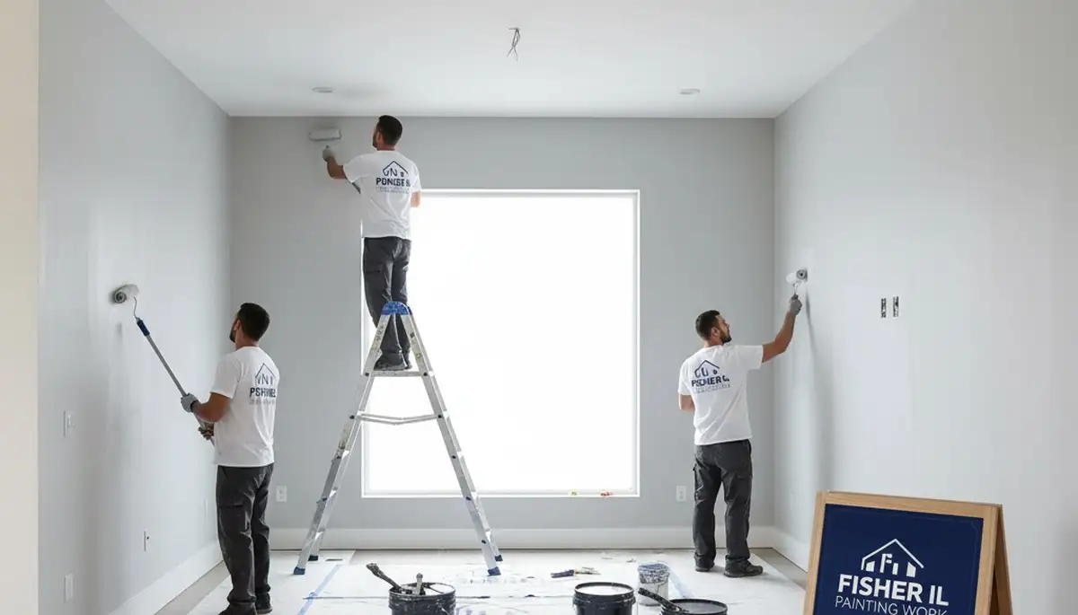 Champaign, IL painting contractor for interior and exterior home painting services