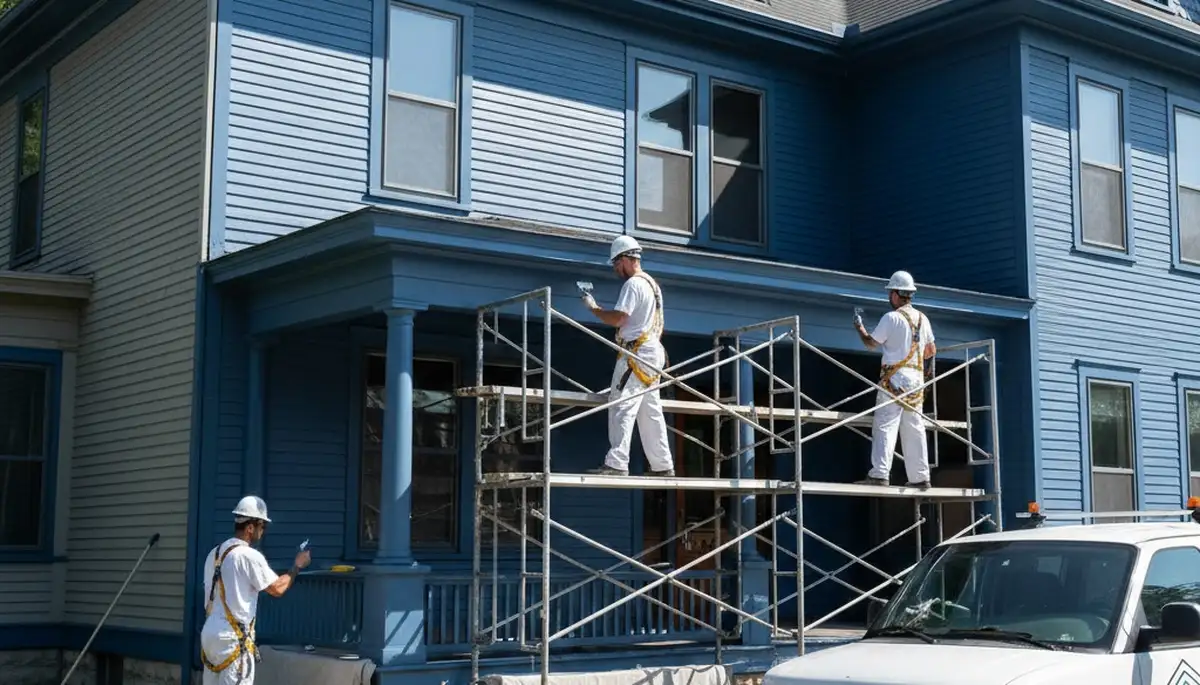 Painting contractor in Champaign, IL providing professional interior and exterior painting services