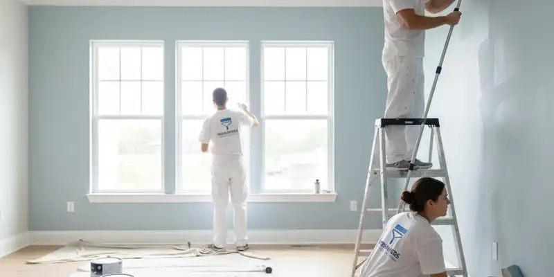 Professional painting company hero image for Champaign, IL interior and exterior painting services