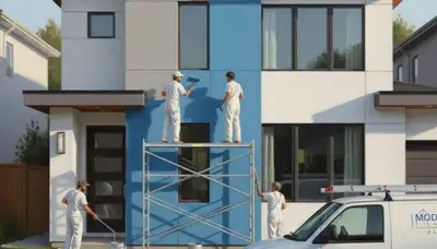House painting service in Champaign, IL by Champaign Paint Pros for durable interior and exterior finishes