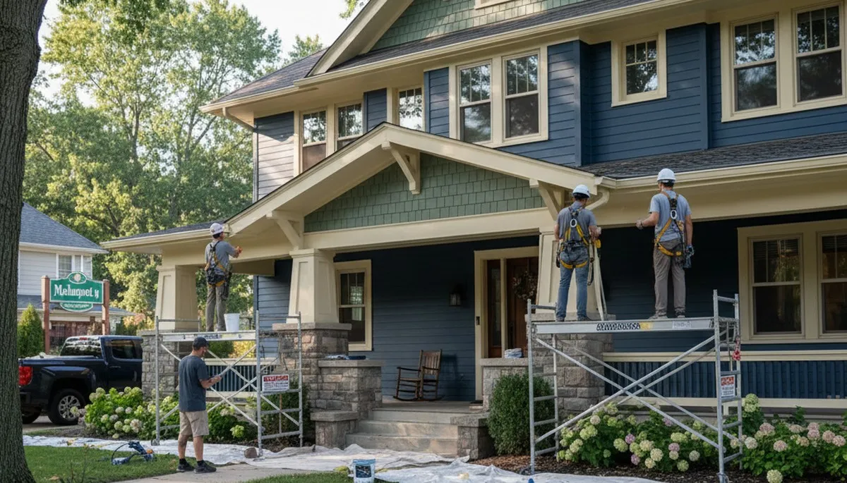 Painting contractor in Champaign, IL serving residential and commercial projects