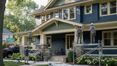 Painting contractor in Champaign, IL serving residential and commercial projects