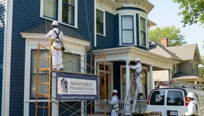 Painting contractor in Champaign, IL providing professional interior and exterior painting services