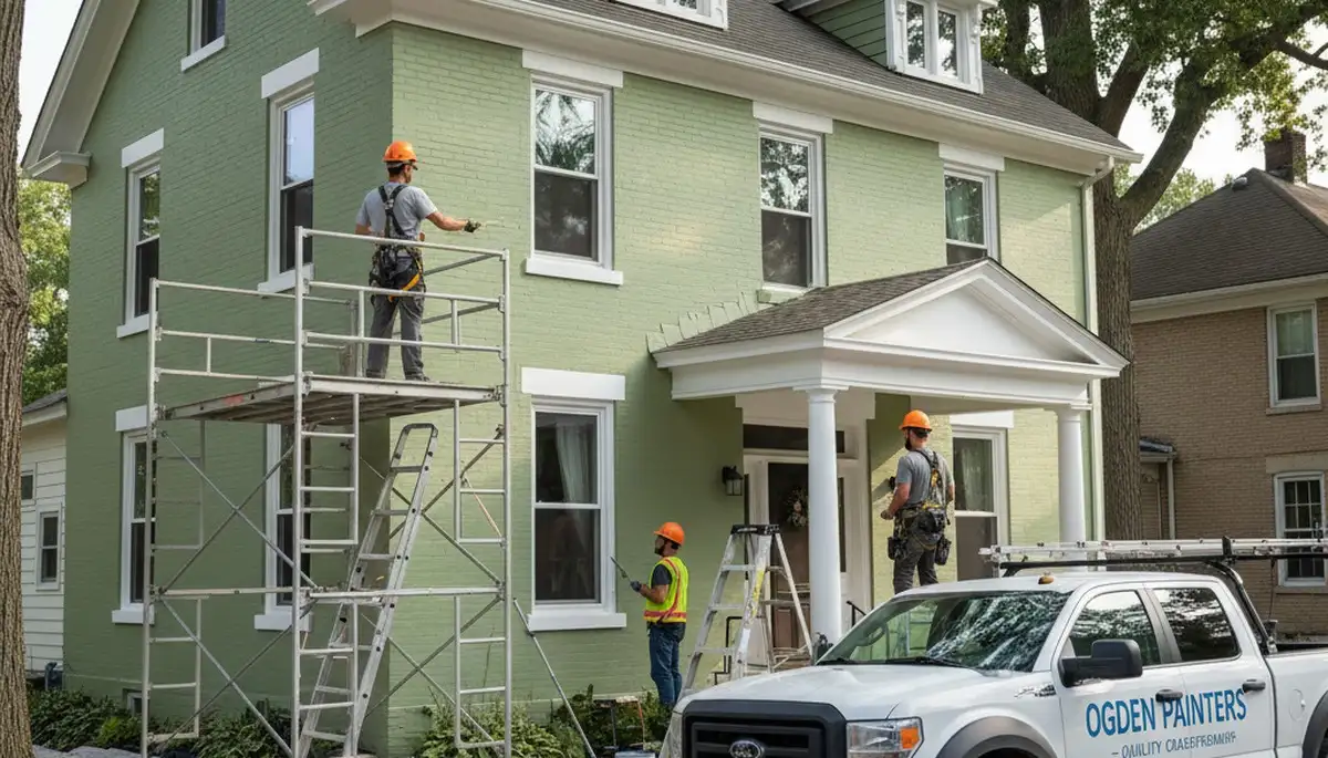 Professional painters serving Champaign, IL for interior and exterior painting projects