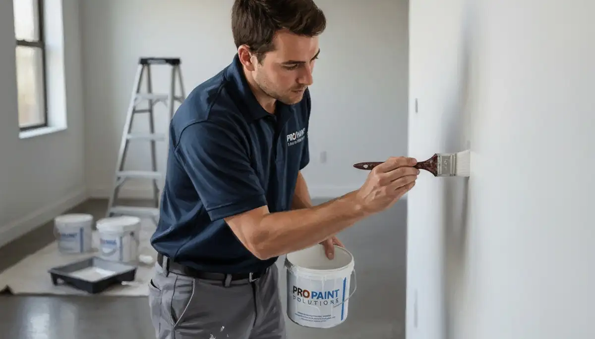 Paint touch-up service in Champaign, IL restoring scuffs, chips, and faded interior paint finishes