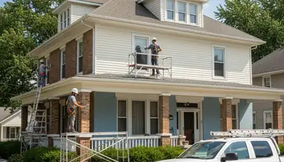 Painting services in Champaign, IL for residential and commercial interior and exterior projects