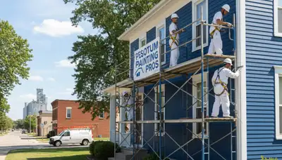 Painting services in Champaign, IL for residential and commercial interiors and exteriors
