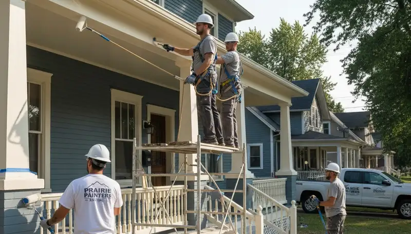 Professional painting service in Champaign, IL for interior and exterior home painting projects