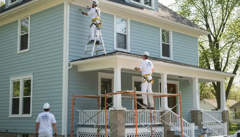 Painting contractor in Champaign, IL offering professional residential and commercial painting services