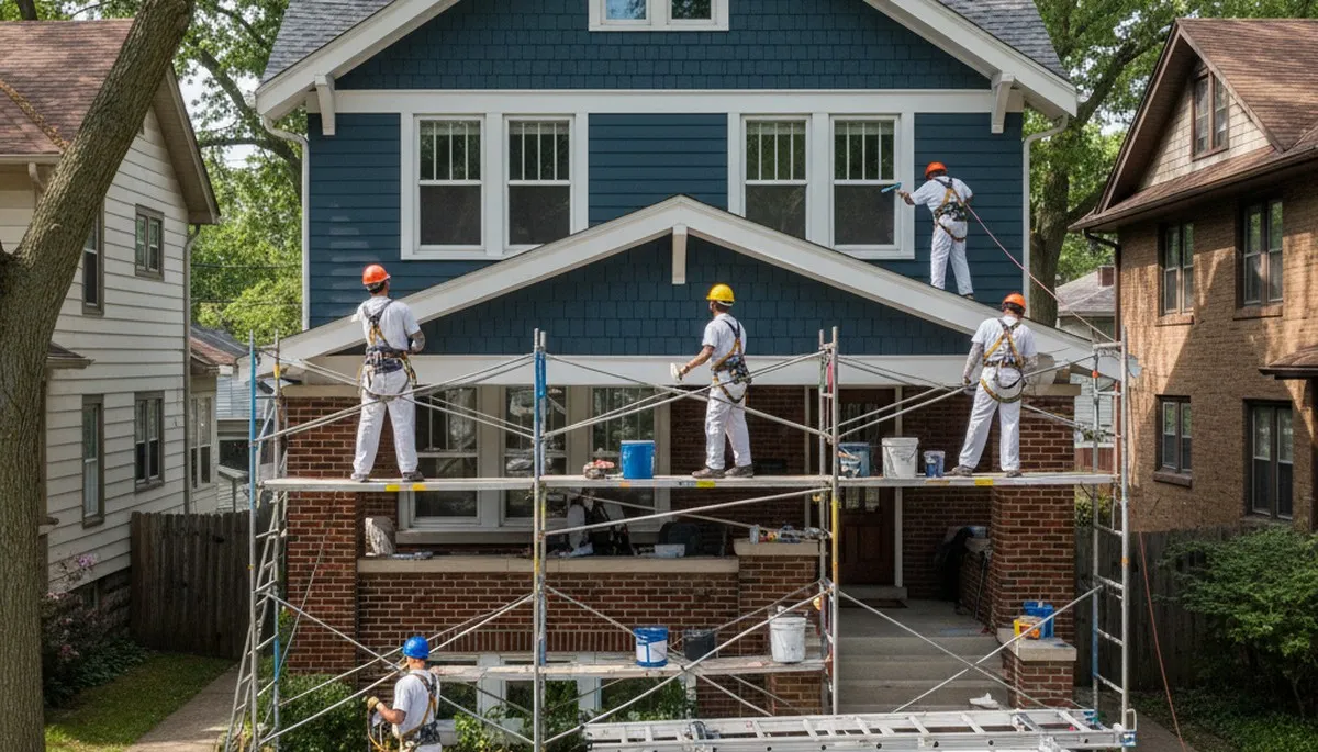 Painting contractor in Champaign, IL serving homes and businesses with professional painting services