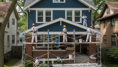 Painting contractor in Champaign, IL serving homes and businesses with professional painting services