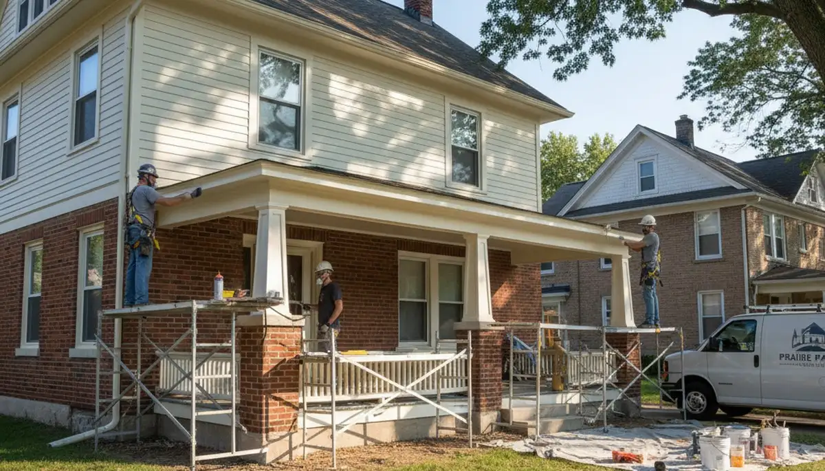 Professional painting service in Champaign, IL for interior and exterior home painting projects