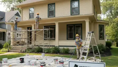 Professional painting services in Champaign, IL for residential and commercial properties