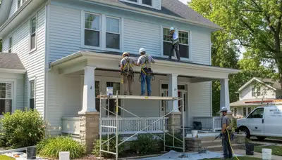 Professional painters serving Champaign, IL for interior and exterior painting projects