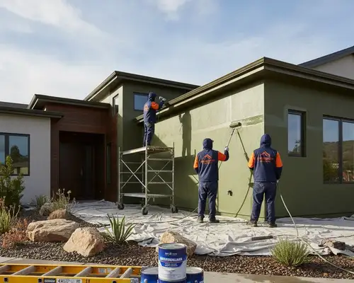 Exterior painting services in Champaign, IL built to protect homes from local weather conditions